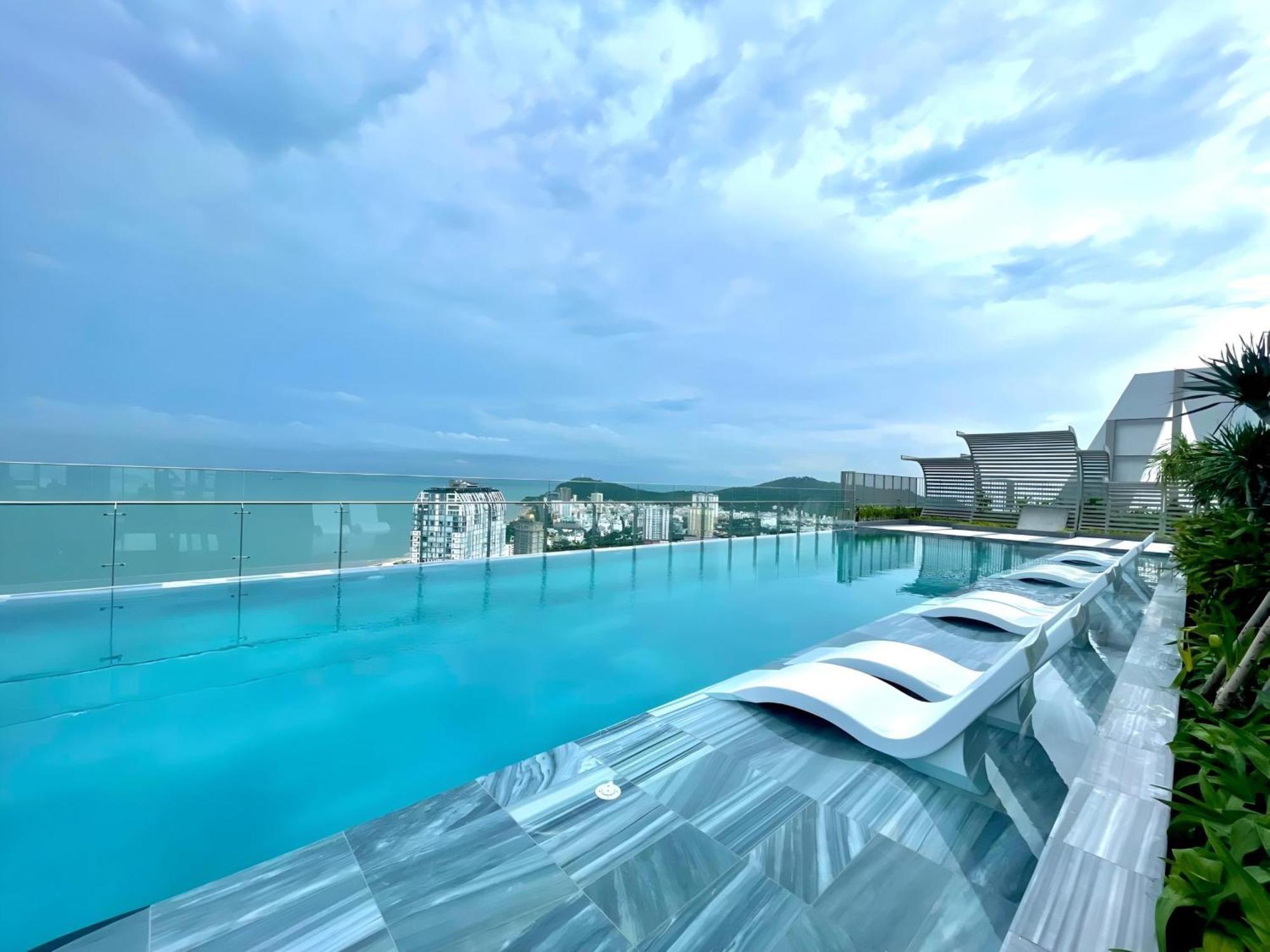 Infinity Pool Luxury Apartment The Song Vung Tau Exterior foto
